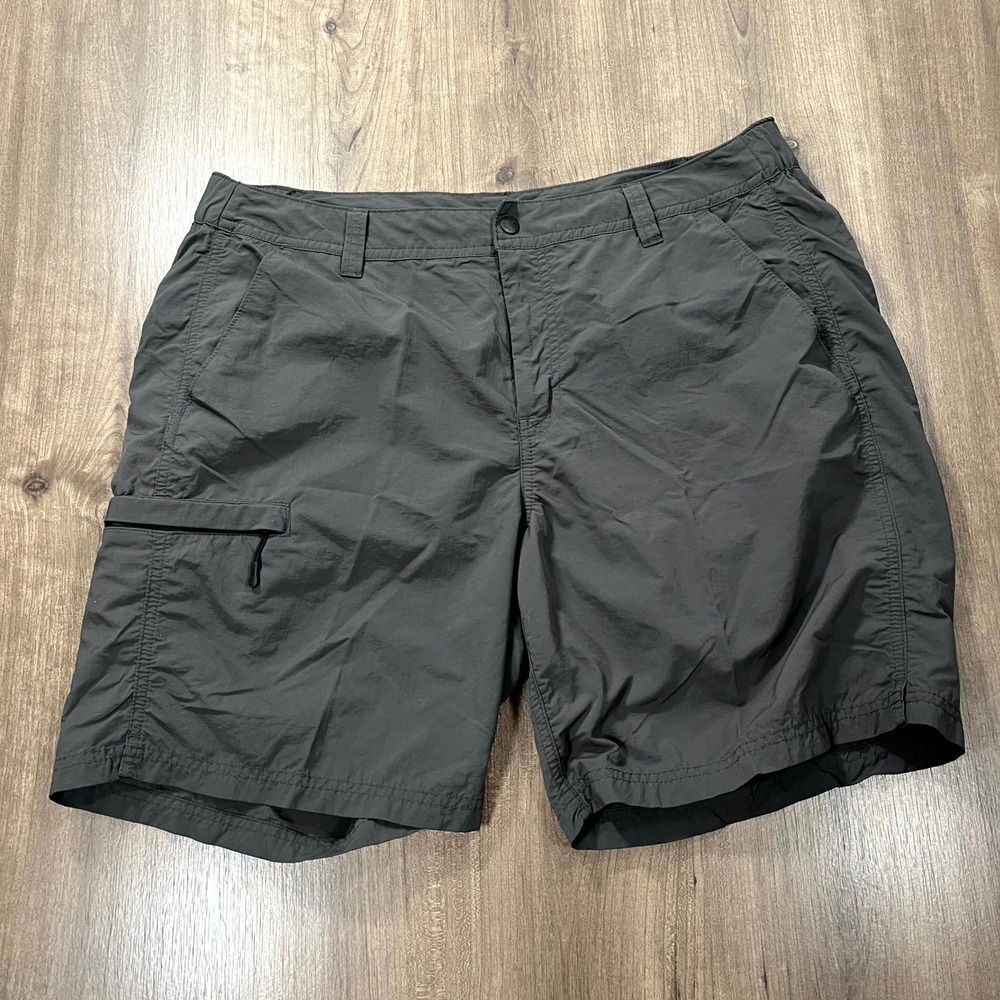 Filson Shorts Gray Nylon Cargo Hiking Outdoor Quick Dry Mens Large